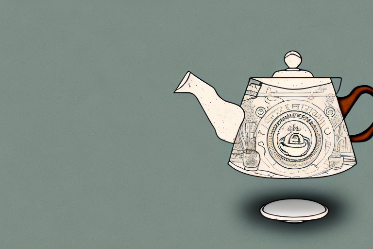 A teapot with a vintage-inspired design