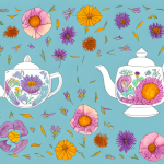Can I use my ceramic teapot for brewing tea blends with dried flowers?