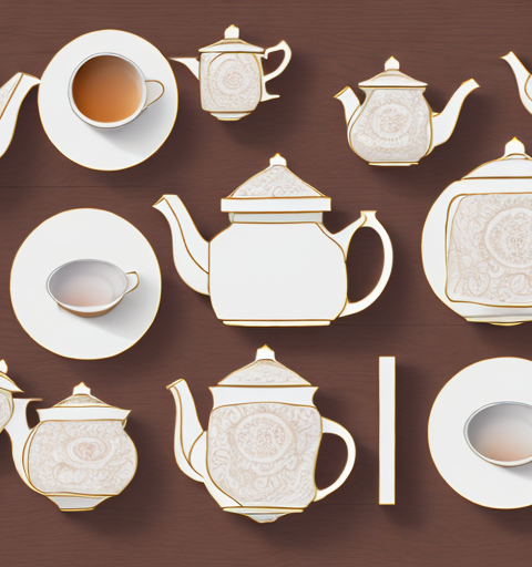 An array of stylish and elegant teapot sets