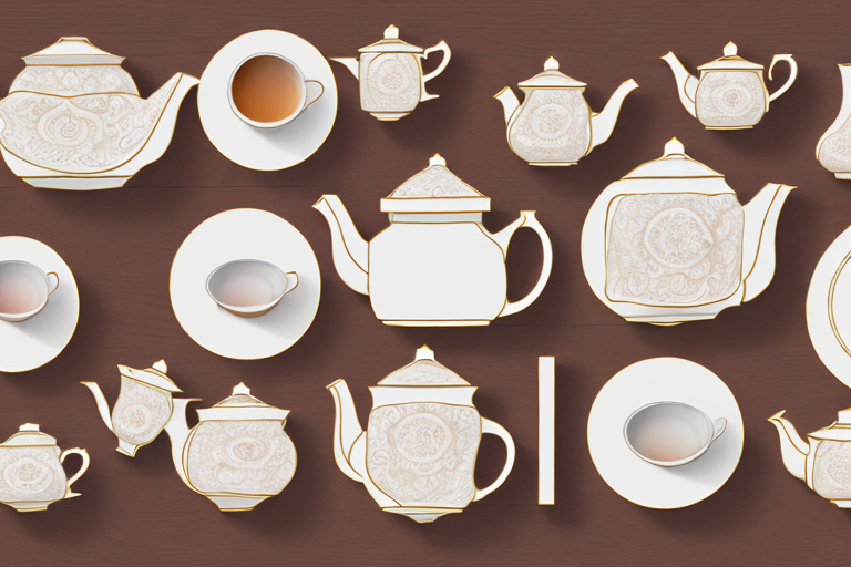 An array of stylish and elegant teapot sets