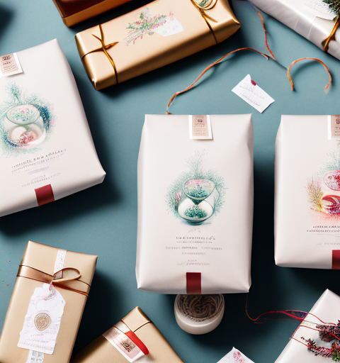 A variety of beautifully packaged tea gift sets