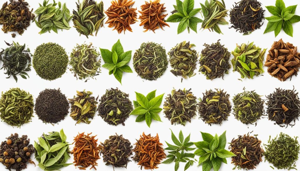 Characteristics of high-quality tea leaves