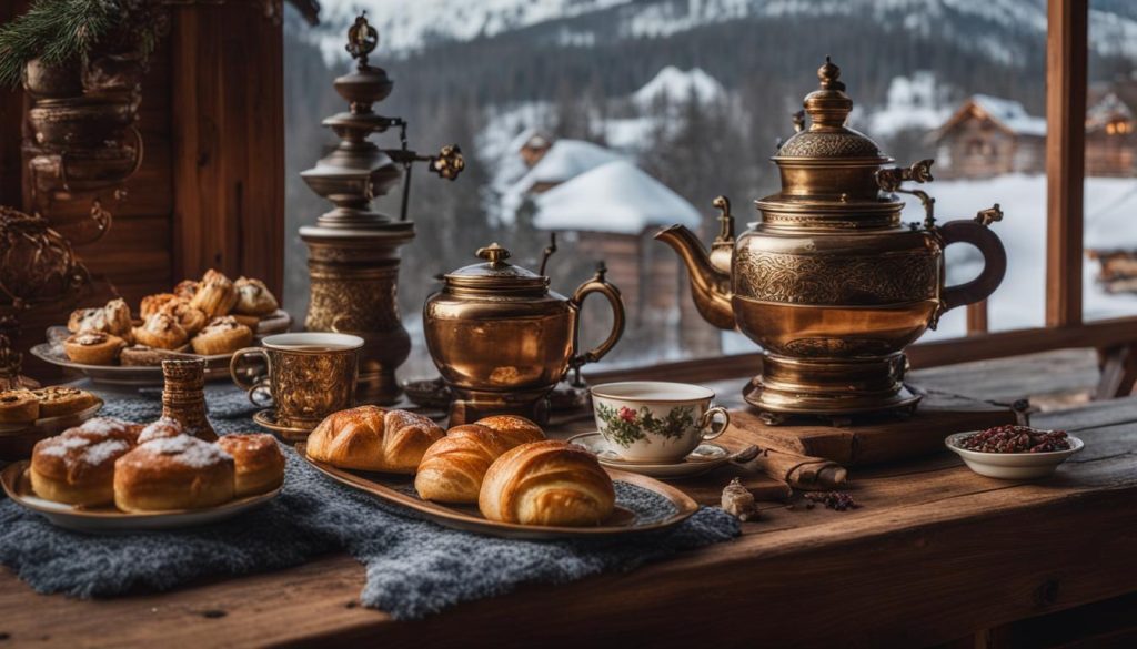 Russian tea history