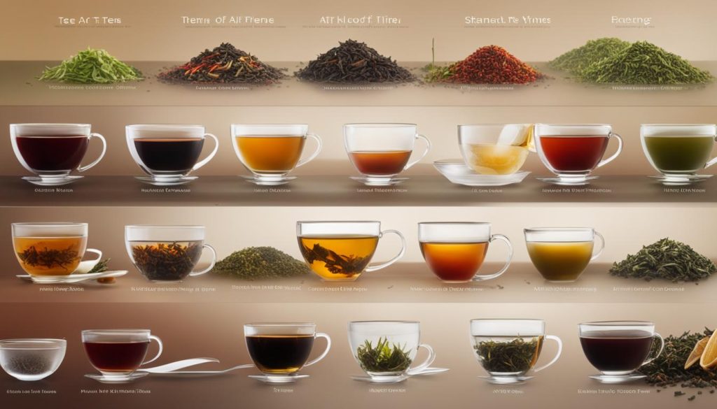 Steeping Time and Tea Type