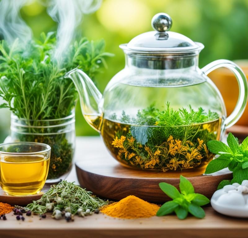 Tea Steeping for Health and Wellness