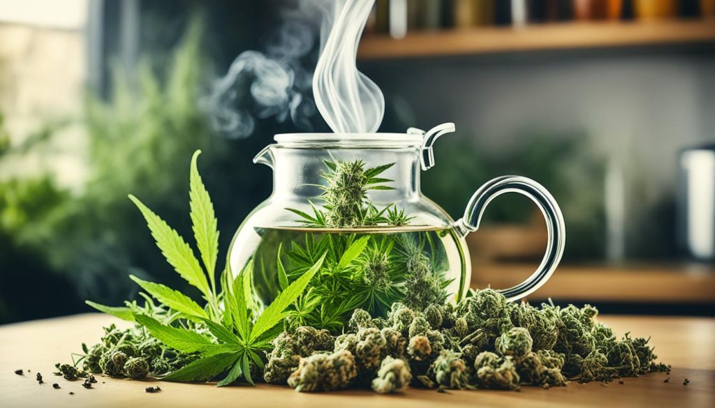 Cannabis in Herbal Teas