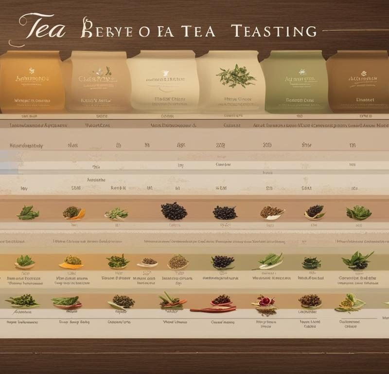 Tea Tasting Wheel Explained