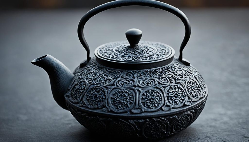 cast iron teapot appearance