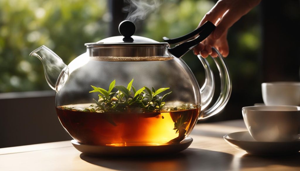 glass tea pots for tea appreciation