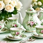 What are the most popular Noritake tea set patterns?