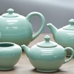 What makes bone china tea sets different from regular porcelain?