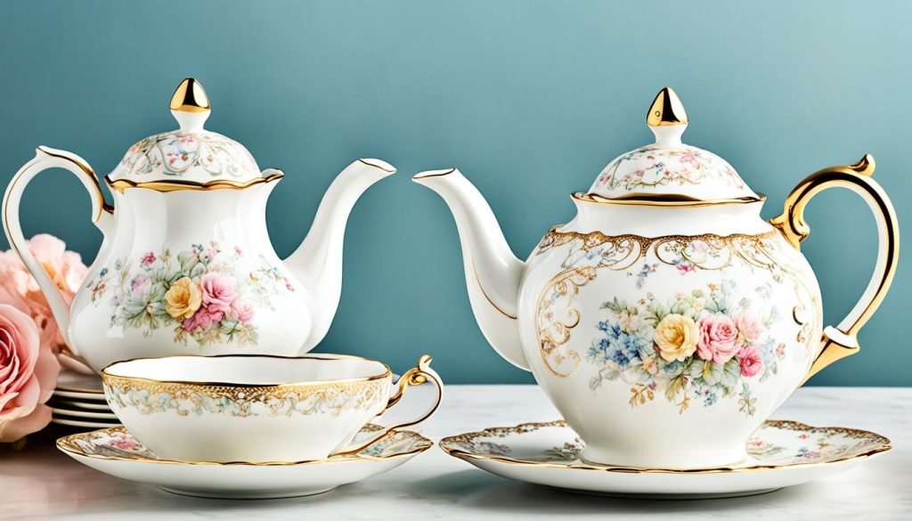 Western-style tea sets