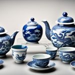 How do Japanese tea sets differ from Western-style sets?