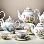 Are porcelain tea sets microwave and dishwasher safe?