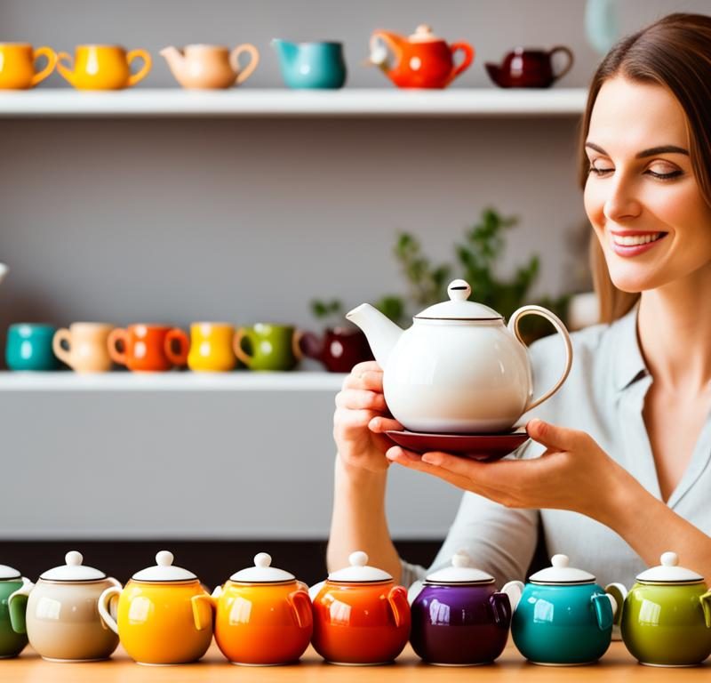 What size teapot is best for a full tea set
