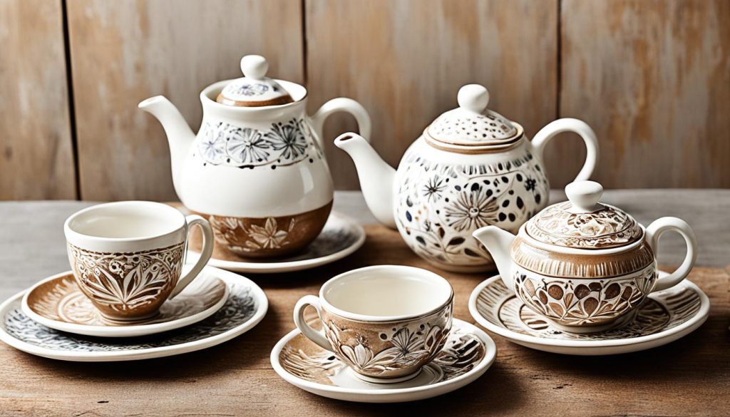 ceramic tea sets