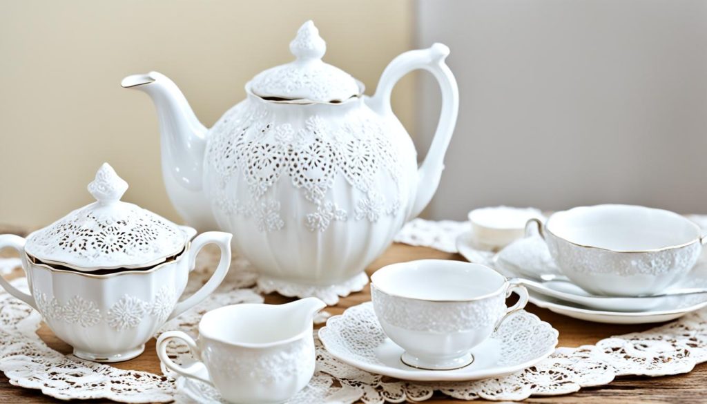 wedding tea set