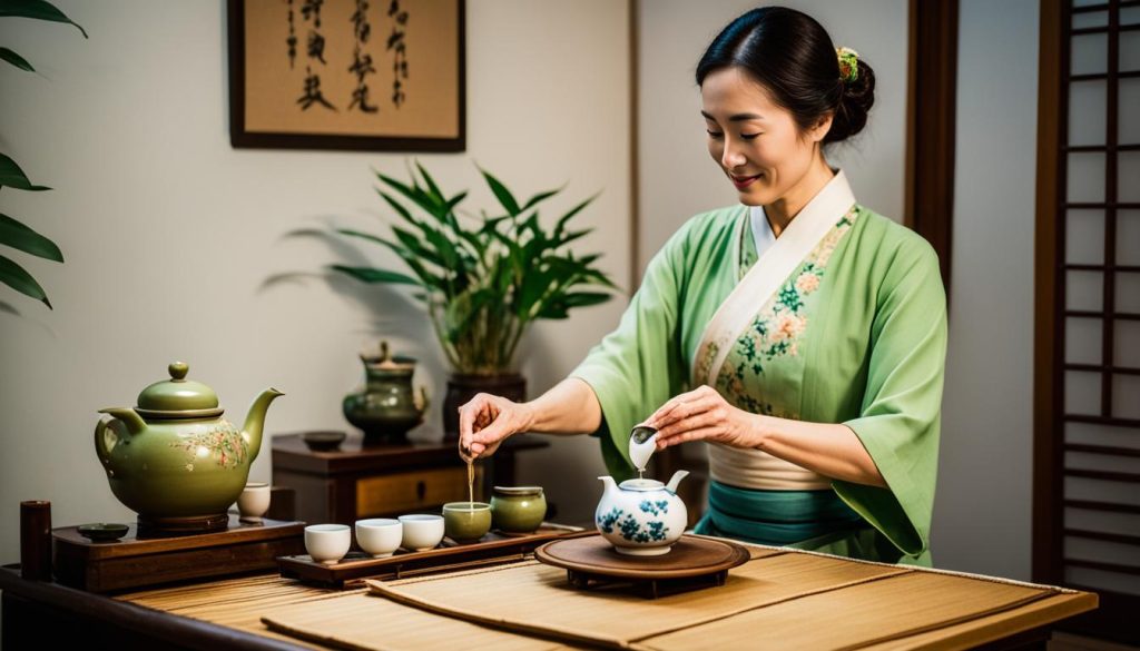 Tea Preparation in Asia
