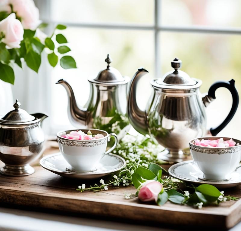 Tea Set Home Decor Ideas