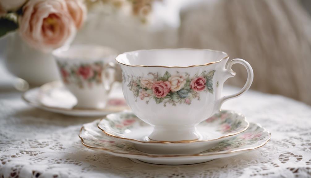 antique tea set collection