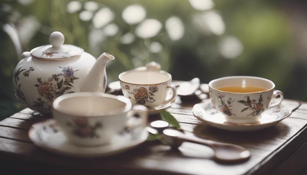 charming tea sets collection