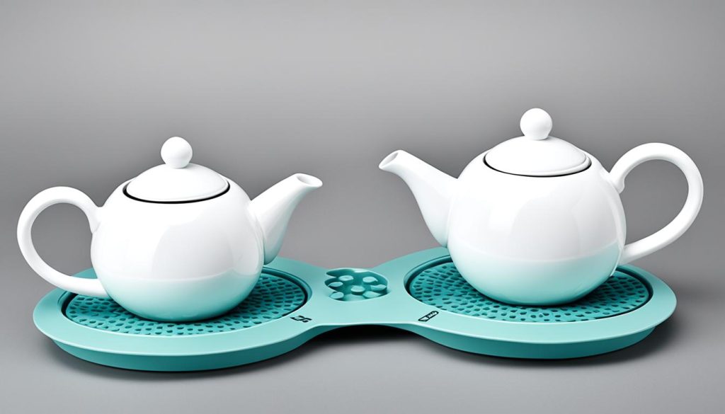 easy grip tea sets for visually impaired