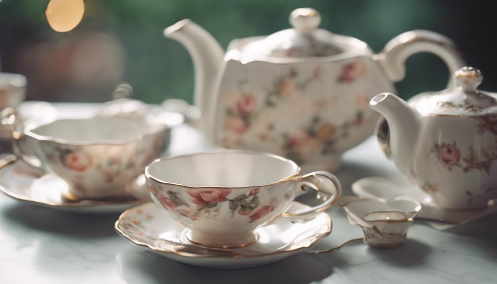 elegant and coordinated tea