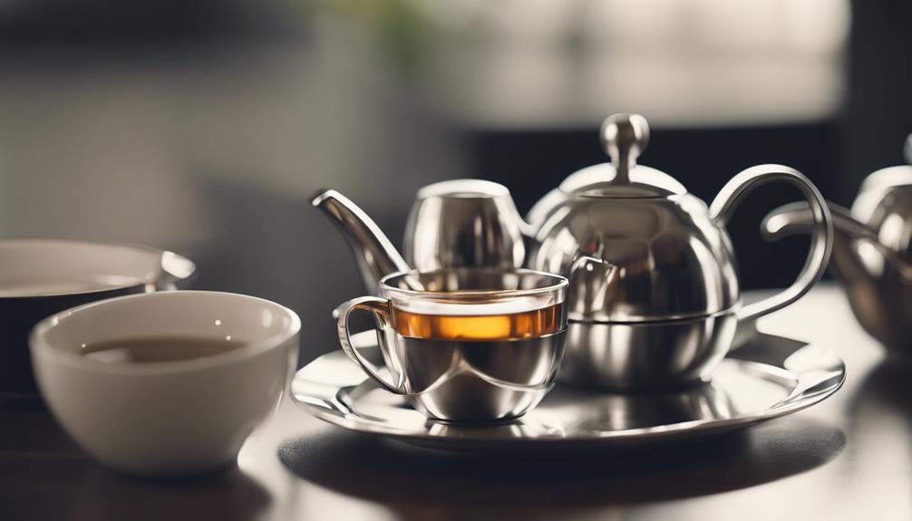 elegant tea set design