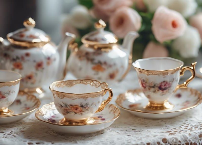 elegant tea sets collection