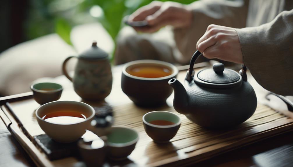 handcrafted unique tea sets