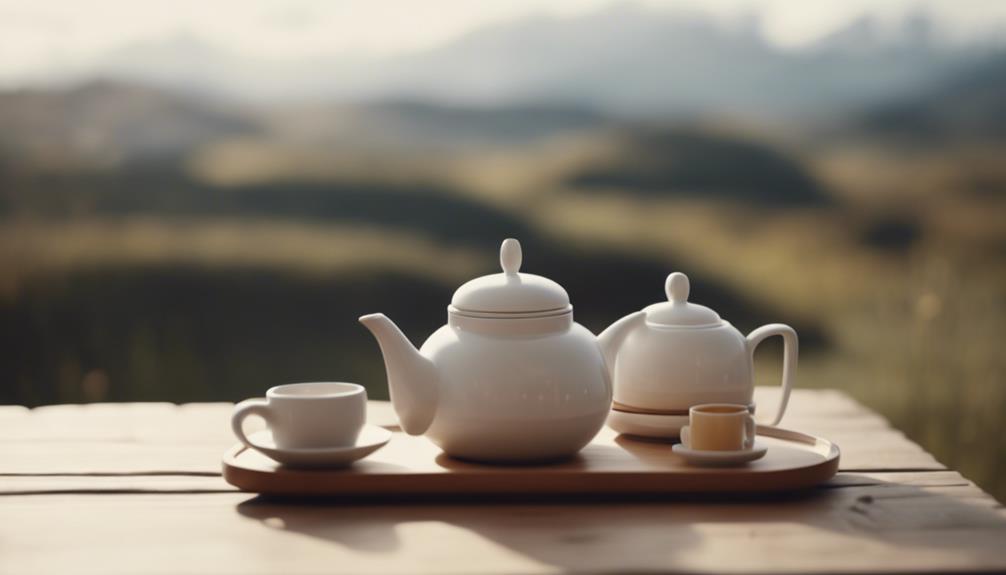 nordic inspired tea set design