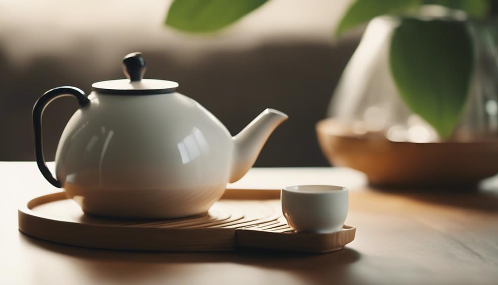 tea pot made of ceramic