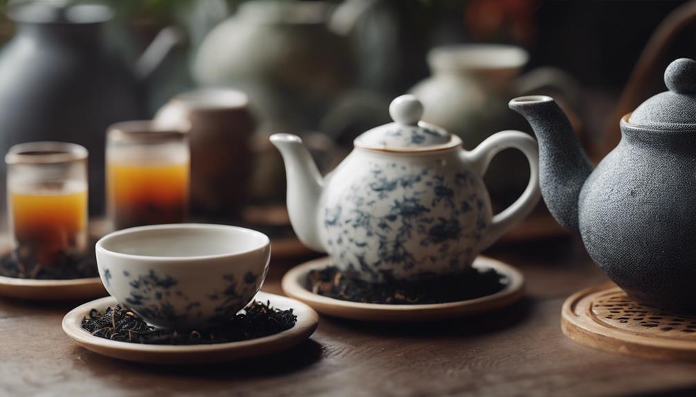 tea set material preferences