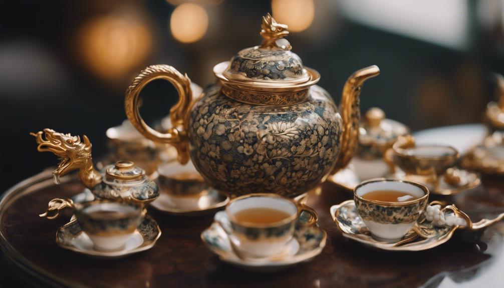 tea sets for ceremonies